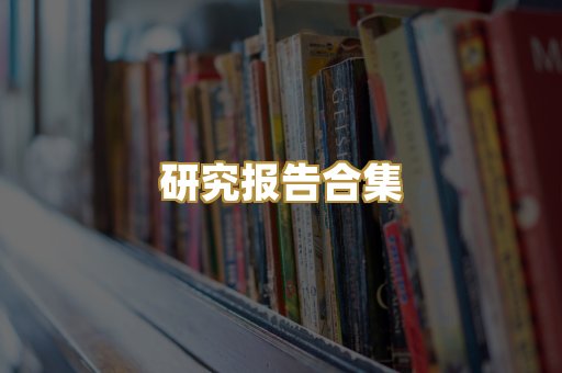 研究报告合集